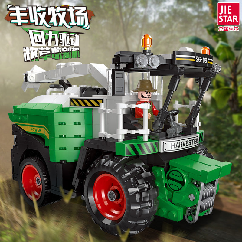 JIESTAR Pasture Harvester Building Block Set - 57002-3.jpg