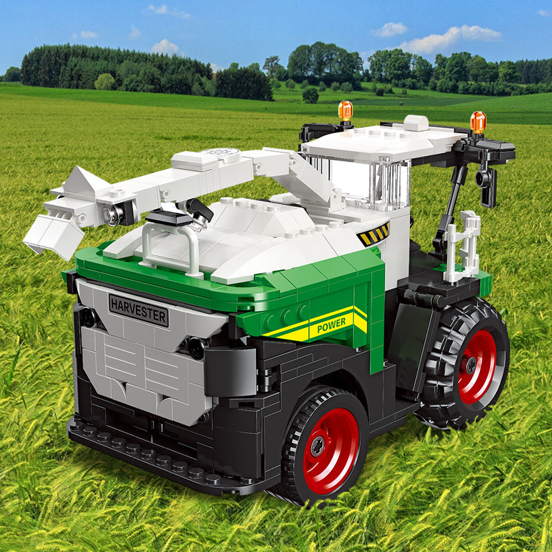 JIESTAR Pasture Harvester Building Block Set - 57002-4.jpg