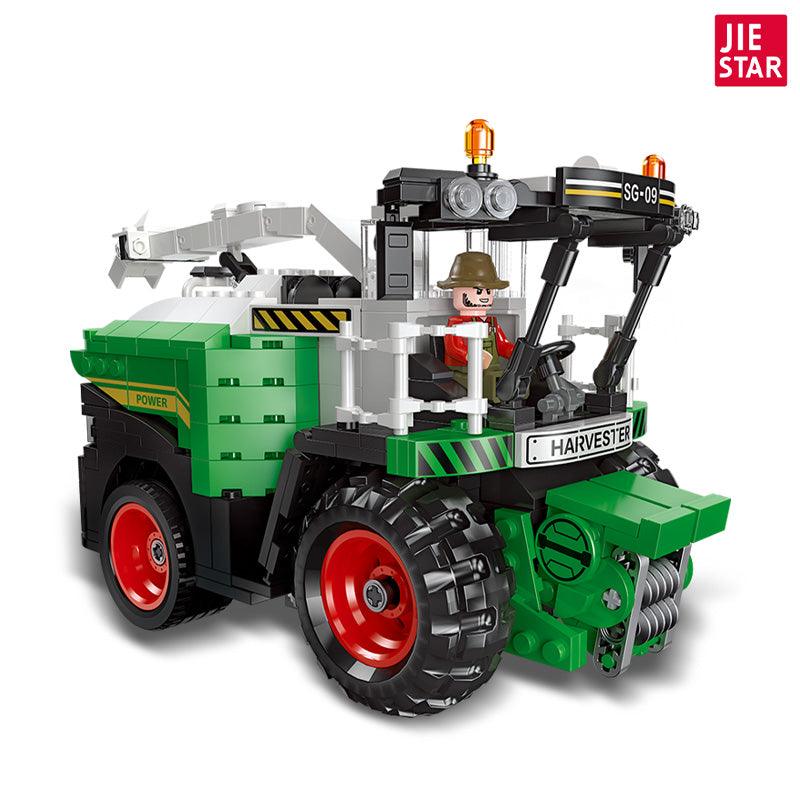 JIESTAR Pasture Harvester Building Block Set - 57002-6.jpg