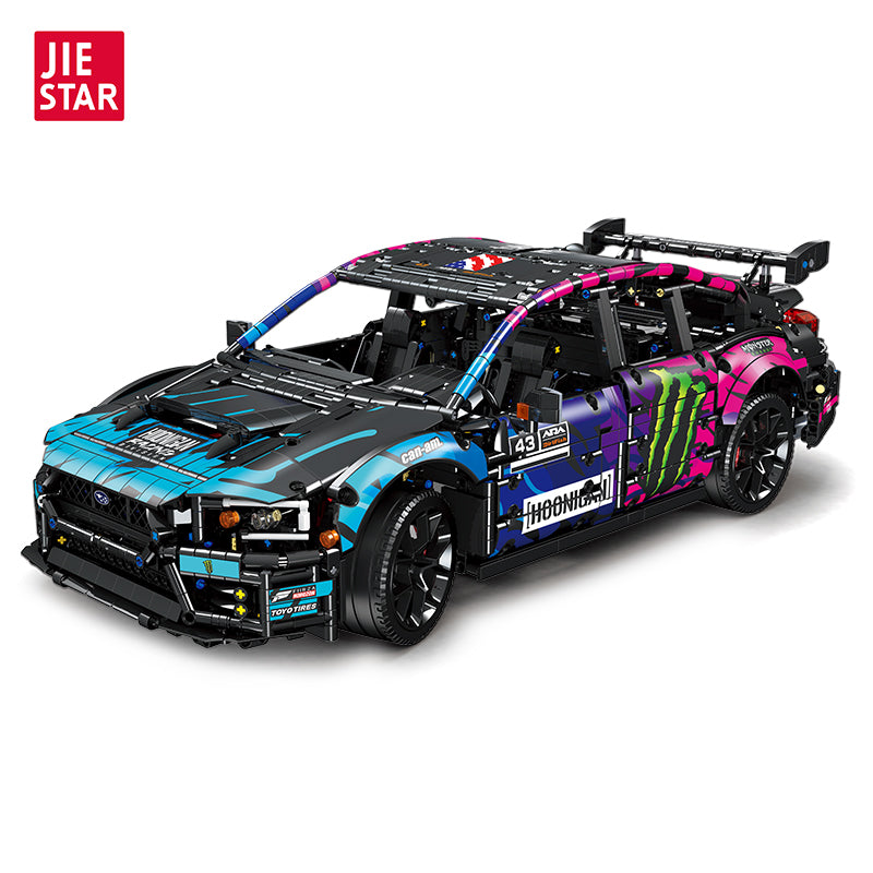 JIESTAR 1：8 斯巴鲁 Building Block Set - 57010-白底.jpg
