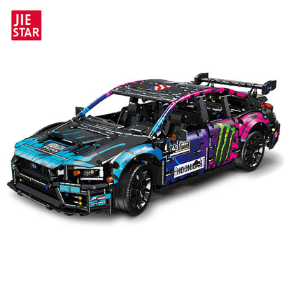JIESTAR 1：8 斯巴鲁 Building Block Set - 57010-白底.jpg