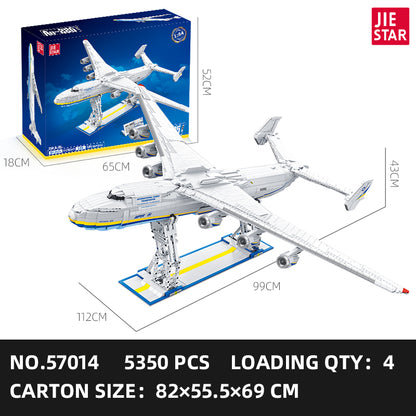 JIESTAR An-225 Large Transport Aircraft Building Block Set SKU image - 57014-sku.jpg