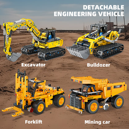 JIESTAR Engineering Vehicle Building Block Set 2-Pack - 57017+57018-2.jpg