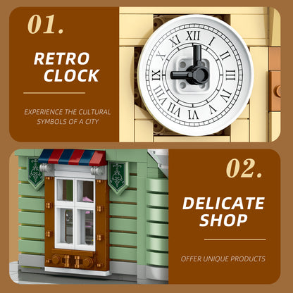 JIESTAR Clock Tower Modular Building Block Set - 57026-3.jpg
