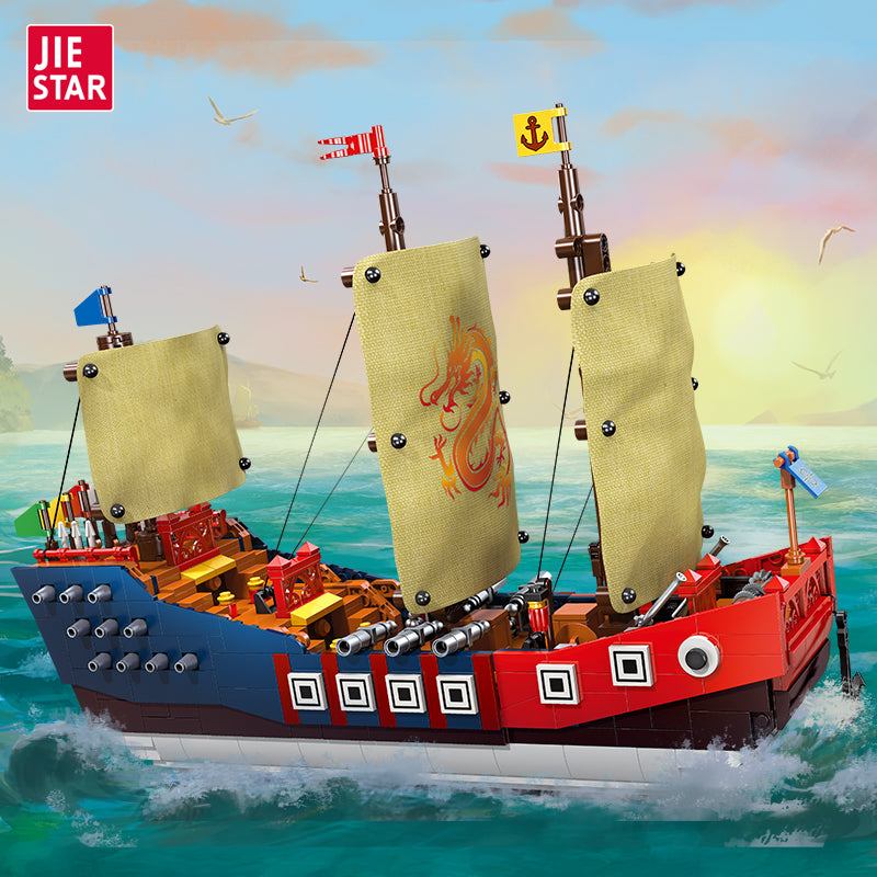 JIESTAR Chinese Battleship Building Block Set - 58001-1.jpg
