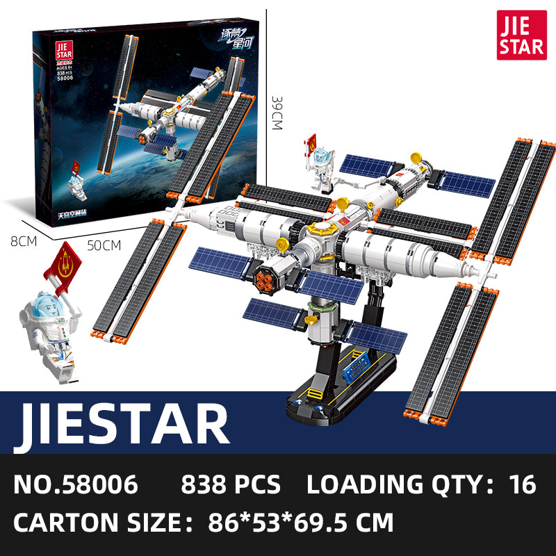 JIESTAR Tiangong Space Station Building Block Set SKU image - 58006-sku.jpg