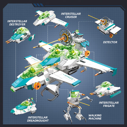JIESTAR Dream Galaxy Series [6 Small Styles] Building Block Set - 58011-3-2.jpg