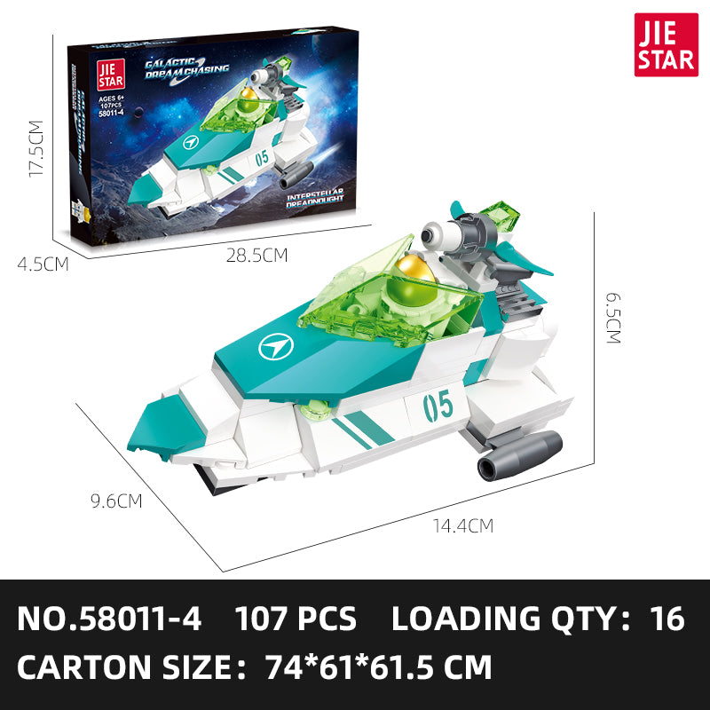 JIESTAR Dream Galaxy Series [6 Small Styles] Building Block Set - 58011-4.jpg