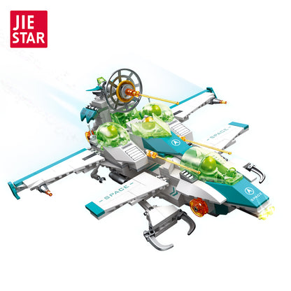 JIESTAR Dream Galaxy Series [6 Small Styles] Building Block Set - 58011-白底.jpg