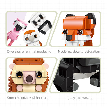 JIESTAR Cute Pet Paradise Series [6 Small Styles] Building Block Set - 58012-4.jpg