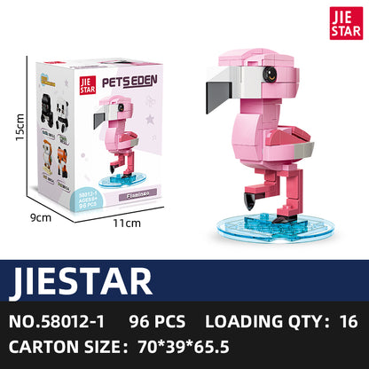 JIESTAR Cute Pet Paradise Series [6 Small Styles] Building Block Set SKU image - 58012-sku.jpg