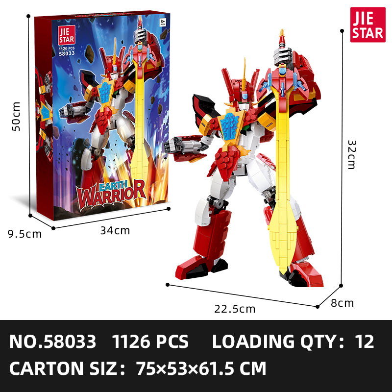 JIESTAR Earth Messenger Building Block Set SKU image - 58033-sku.jpg