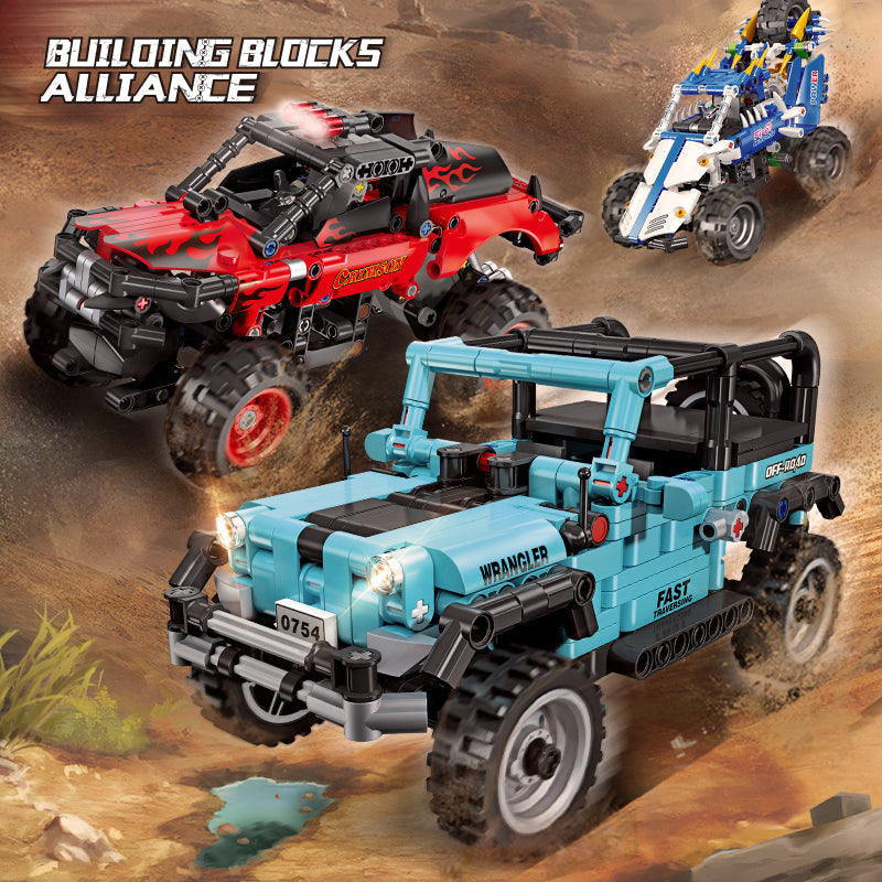 JIESTAR Car Model Building Block Set 5-Pack - 58038-58042-1.jpg
