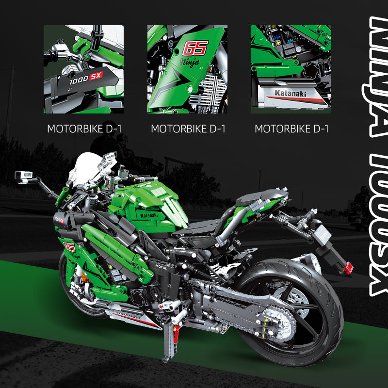 JIESTAR Ninja 1000Sx Building Block Set - 58053-3.jpg
