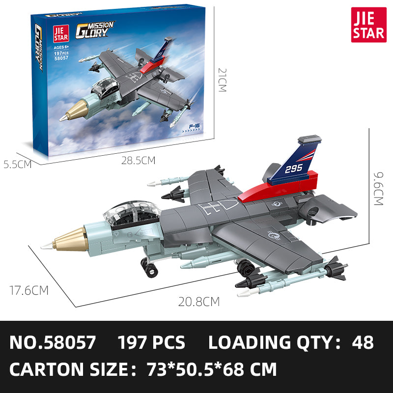 JIESTAR Aircraft Building Block Set 2-Pack SKU image - 58057-sku.jpg