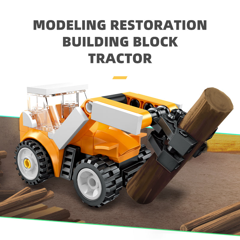 JIESTAR Harvest Ranch Series [6 Small Styles] Building Block Set - 58059-2.jpg