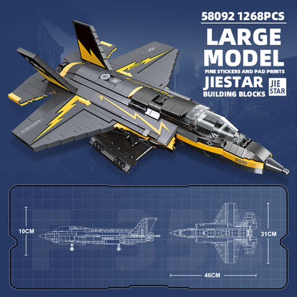 JIESTAR F-35B Lightning Ii Building Block Set - 58092-2.jpg