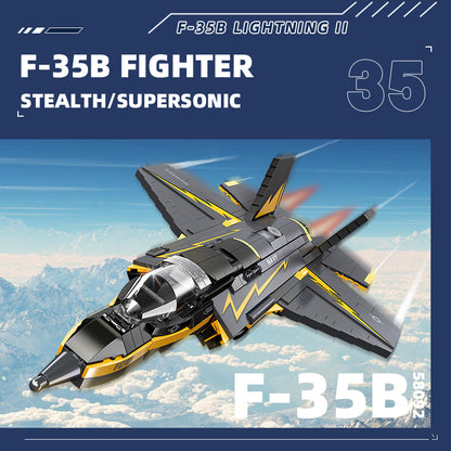 JIESTAR F-35B Lightning Ii Building Block Set - 58092-4.jpg