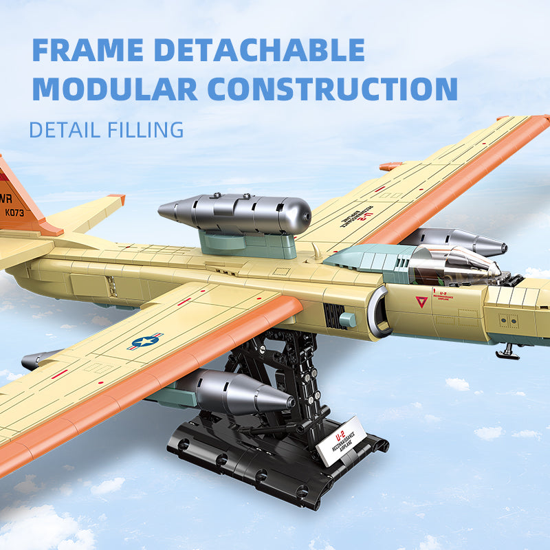 JIESTAR U-2 Reconnaissance Building Block Set - 58093-3.jpg