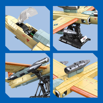 JIESTAR U-2 Reconnaissance Building Block Set - 58093-4.jpg