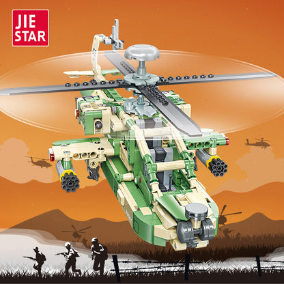 JIESTAR Ah-64 Apache Building Block Set - 58094-1.jpg