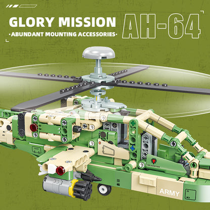 JIESTAR Ah-64 Apache Building Block Set - 58094-3.jpg