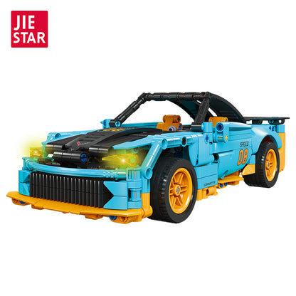 JIESTAR Corvette Building Block Set - 58096-白底.jpg