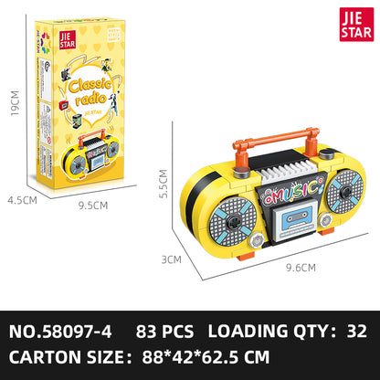 JIESTAR Small Household Appliances Series [6 Small Models] Building Block Set - 58097-4-2.jpg