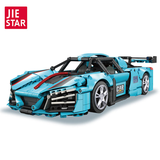 JIESTAR Hongqi S9 Building Block Set - 58108-白底.jpg
