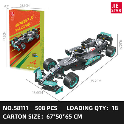JIESTAR Car Model Building Block Set 2-Pack SKU image - 58111-sku.jpg