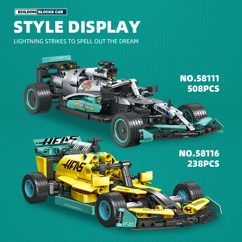 JIESTAR Car Model Building Block Set 2-Pack - 58111+58116-2.jpg