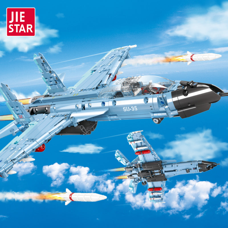 JIESTAR Su-35 Building Block Set - 58122-1.jpg