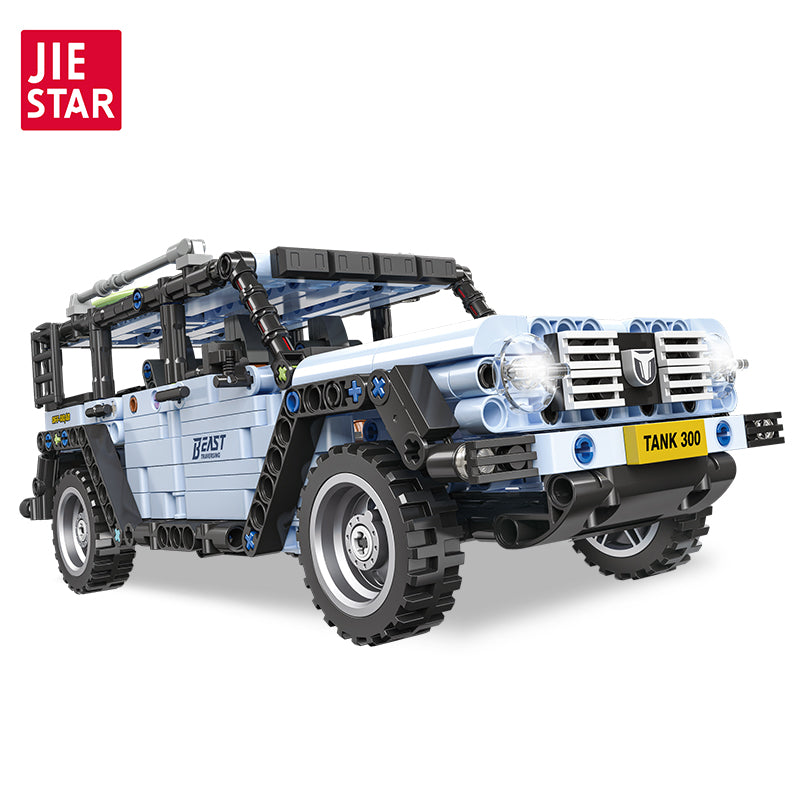 JIESTAR Tank 300 Building Block Set - 58126-白底.jpg