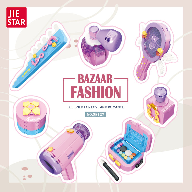 JIESTAR Harper'S Bazaar Building Block Set - 58127-1.jpg