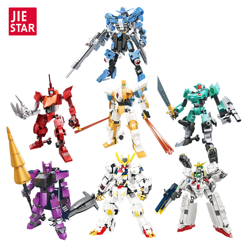 JIESTAR Mecha Building Block Set 7-Pack - 58145+58160+58161+58163+58178+58196+58212（7款）-白底.jpg