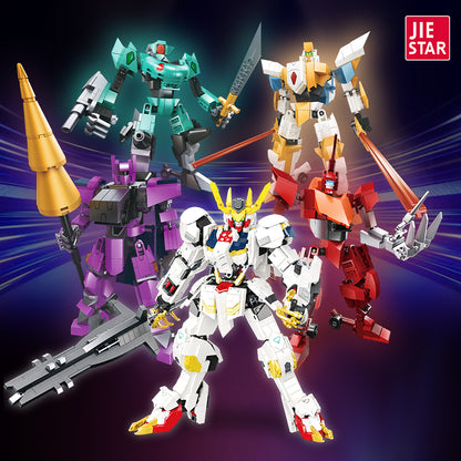 JIESTAR Mecha Building Block Set 7-Pack - 58145+58160+58161+58163+58178+58196+58212（7款）-1.jpg