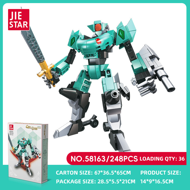 JIESTAR Mecha Building Block Set 7-Pack SKU image - 58163-sku.jpg