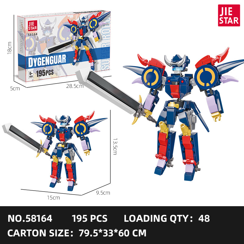 JIESTAR Mecha Building Block Set 6-Pack SKU image - 58164-sku.jpg