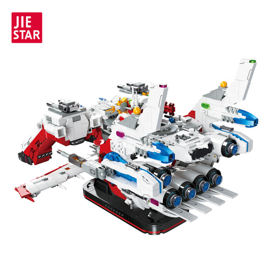 JIESTAR Arch Angel Spaceship Building Block Set - 58172-白底.jpg
