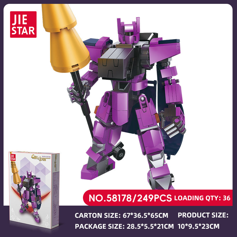 JIESTAR Mecha Building Block Set 7-Pack SKU image - 58178-sku.jpg