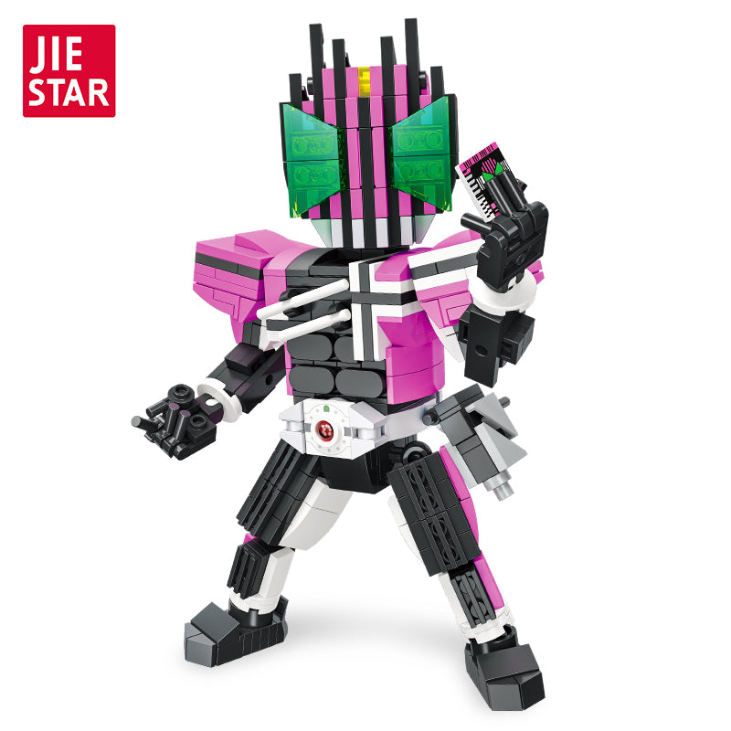 JIESTAR Imperial Cavalry Building Block Set - 58189-白底.jpg