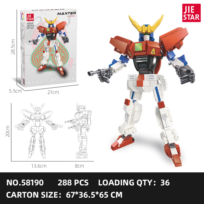 JIESTAR Mecha Building Block Set 7-Pack SKU image - 58190-sku.jpg