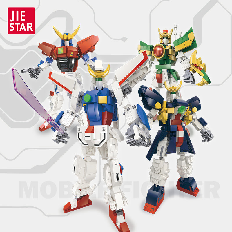 JIESTAR Mecha Building Block Set 7-Pack - 58190+58198+58199+58202+58203+58204+58207（7款）-1.jpg