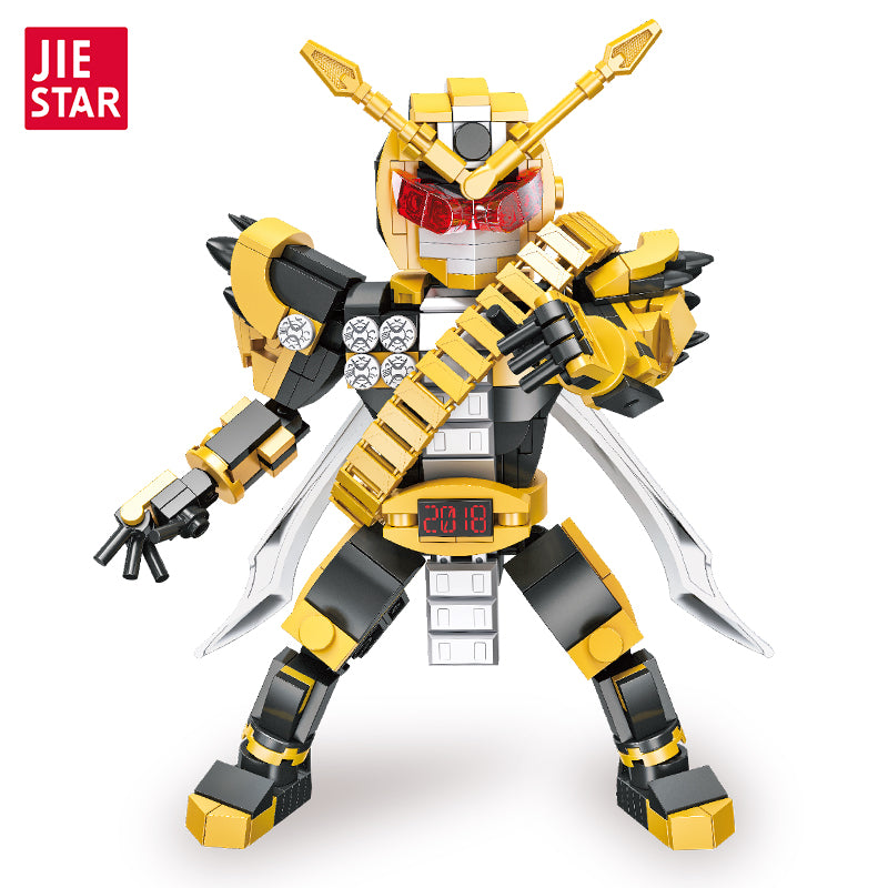 JIESTAR Encountering Demon King Of Time Building Block Set - 58191-白底.jpg
