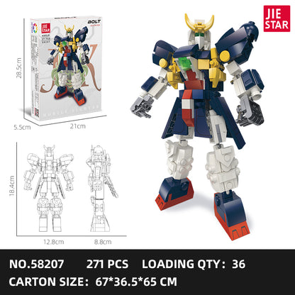 JIESTAR Mecha Building Block Set 7-Pack SKU image - 58207-sku.jpg