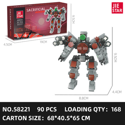 JIESTAR Mecha Building Block Set 8-Pack SKU image - 58221-sku.jpg