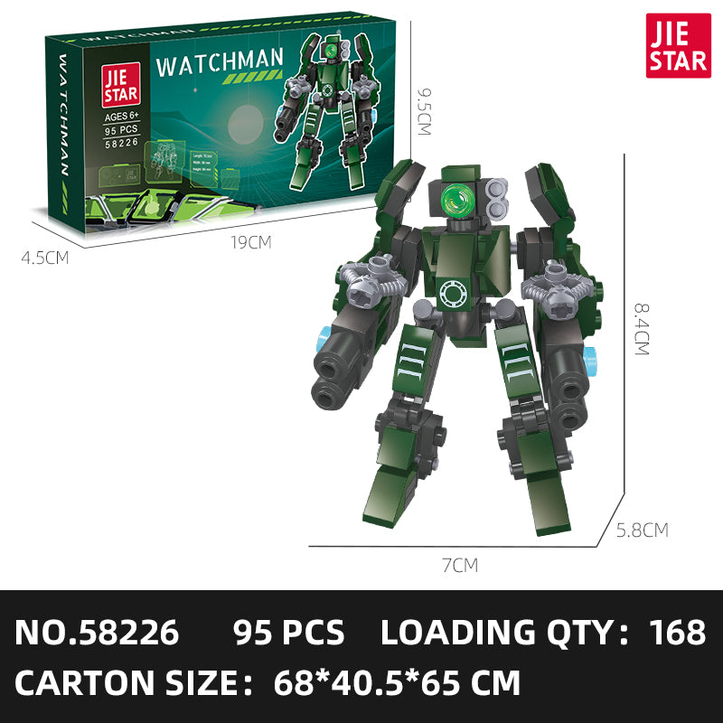 JIESTAR Mecha Building Block Set 8-Pack SKU image - 58226-sku.jpg