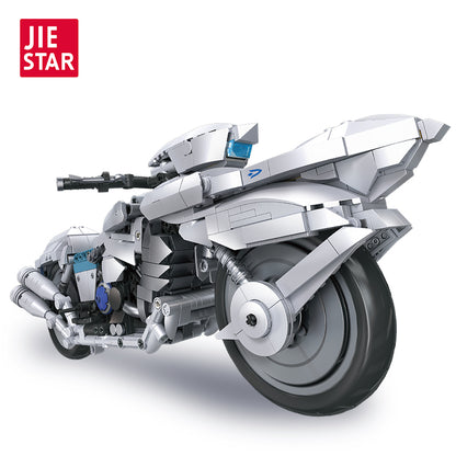 JIESTAR Saber Motored Cuirassier Building Block Set - 58227-白底.jpg