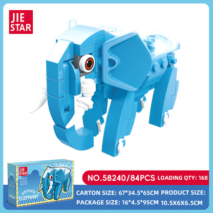 JIESTAR Animal Building Block Set 8-Pack SKU image - 58240.jpg