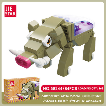 JIESTAR Animal Building Block Set 8-Pack SKU image - 58244.jpg